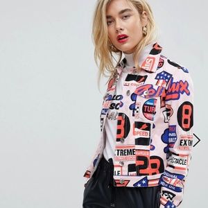 LOVE MOSCHINO Rare Highway 95 Women’s Jacket Size 4